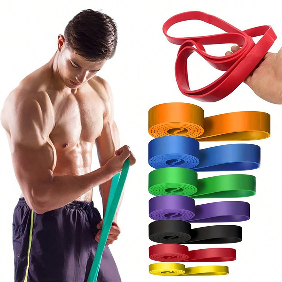 Pilates Yoga For Weight Loss - 5-230lbs Resistance Bands Set, Multi-Layer TPE
