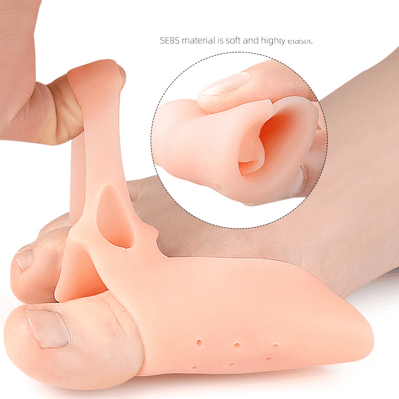Toe Separator Silicon - 1/80Pairs Silicone Alignment Foot Pain Relief