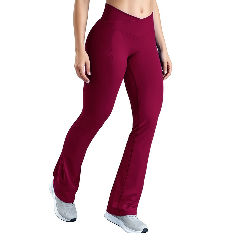 Pilates Yoga Leggings - HISTELLO Vision Flare Sports Leggings Women
