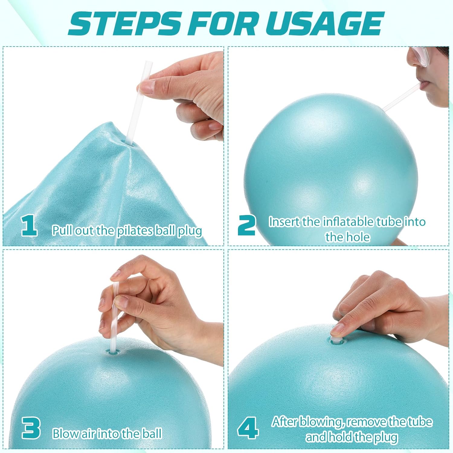 9 Inch Pilates Ball, Mini Exer - Pilates Yoga Ball Exercises recensie en prijs