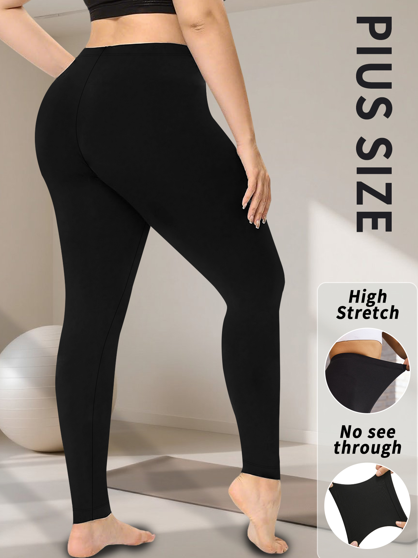 Plus Size Super Soft Sport Leg - Pilates Yoga Leggings recensie en prijs