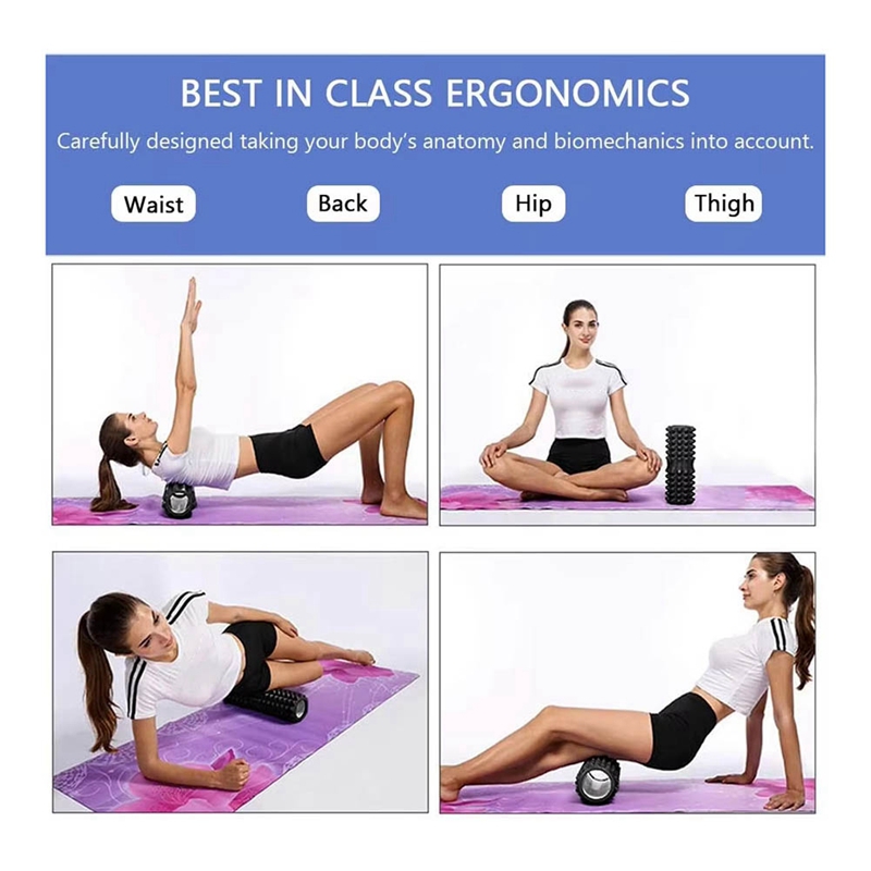 5 in 1 Yoga Foam Roller Muscle - Pilates Yoga Ball Exercises recensie en prijs