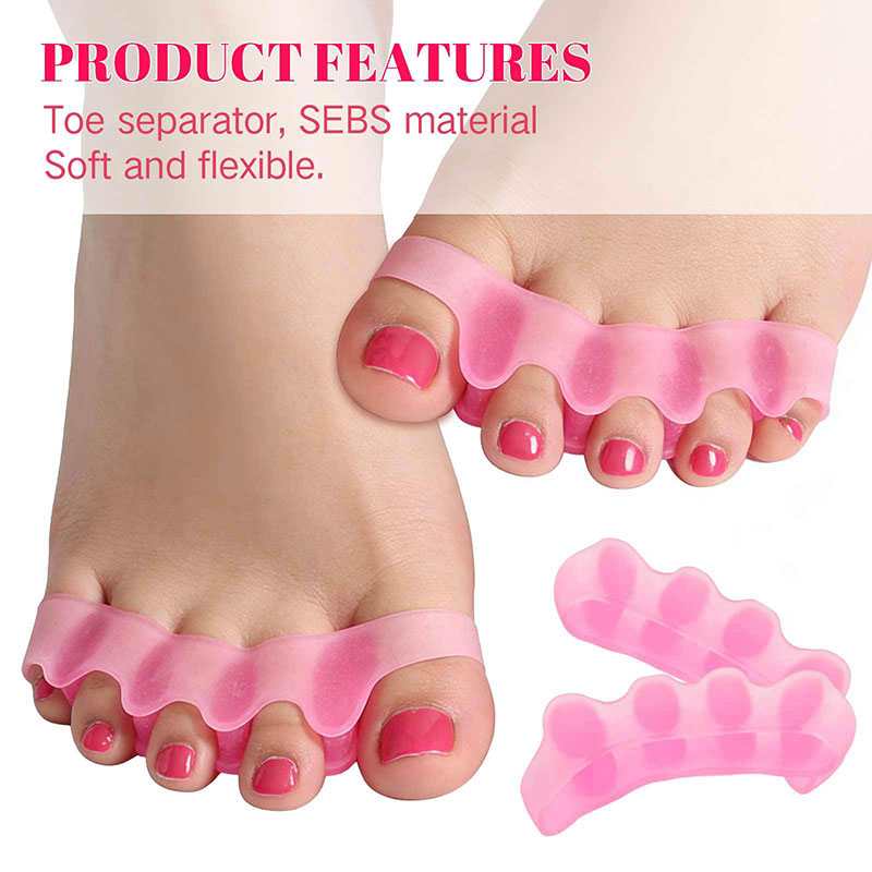 1Pair Silicone Toe Separators  - Toe Separator Silicon recensie en prijs