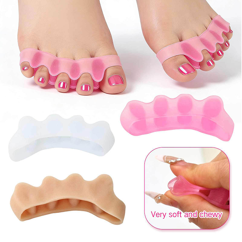 1Pair Silicone Toe Separators  - Toe Separator Silicon recensie en prijs
