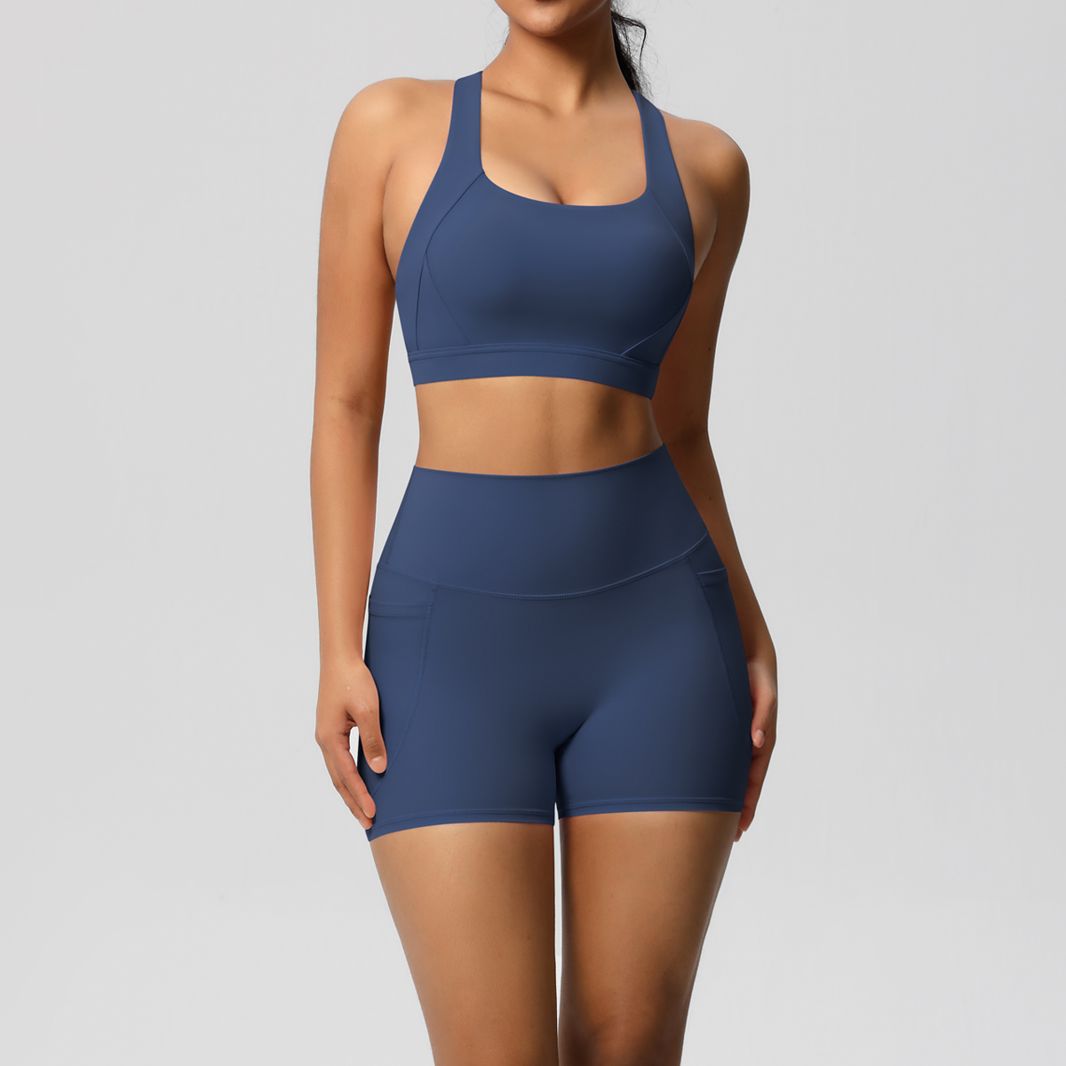 2PCS Sportswear With Pocketed  - Pilates Yoga Leggings recensie en prijs
