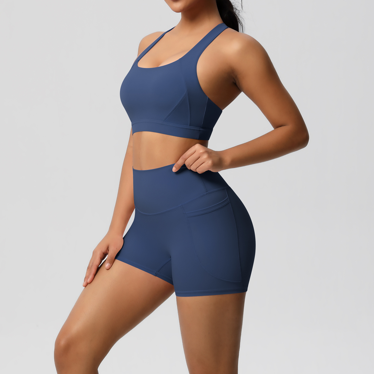 2PCS Sportswear With Pocketed  - Pilates Yoga Leggings recensie en prijs