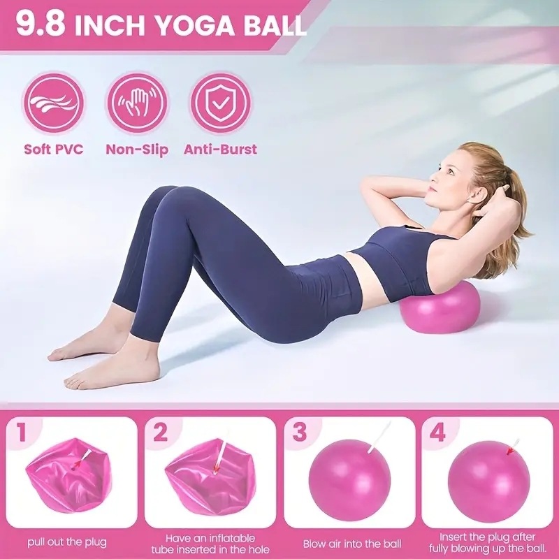 5 Piece Pilates Equipment Set  - Pilates Yoga Ball Exercises recensie en prijs