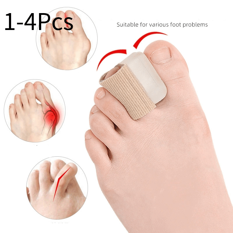 1/10Pcs Gel Toe Separators  Co - Toe Separator Silicon recensie en prijs