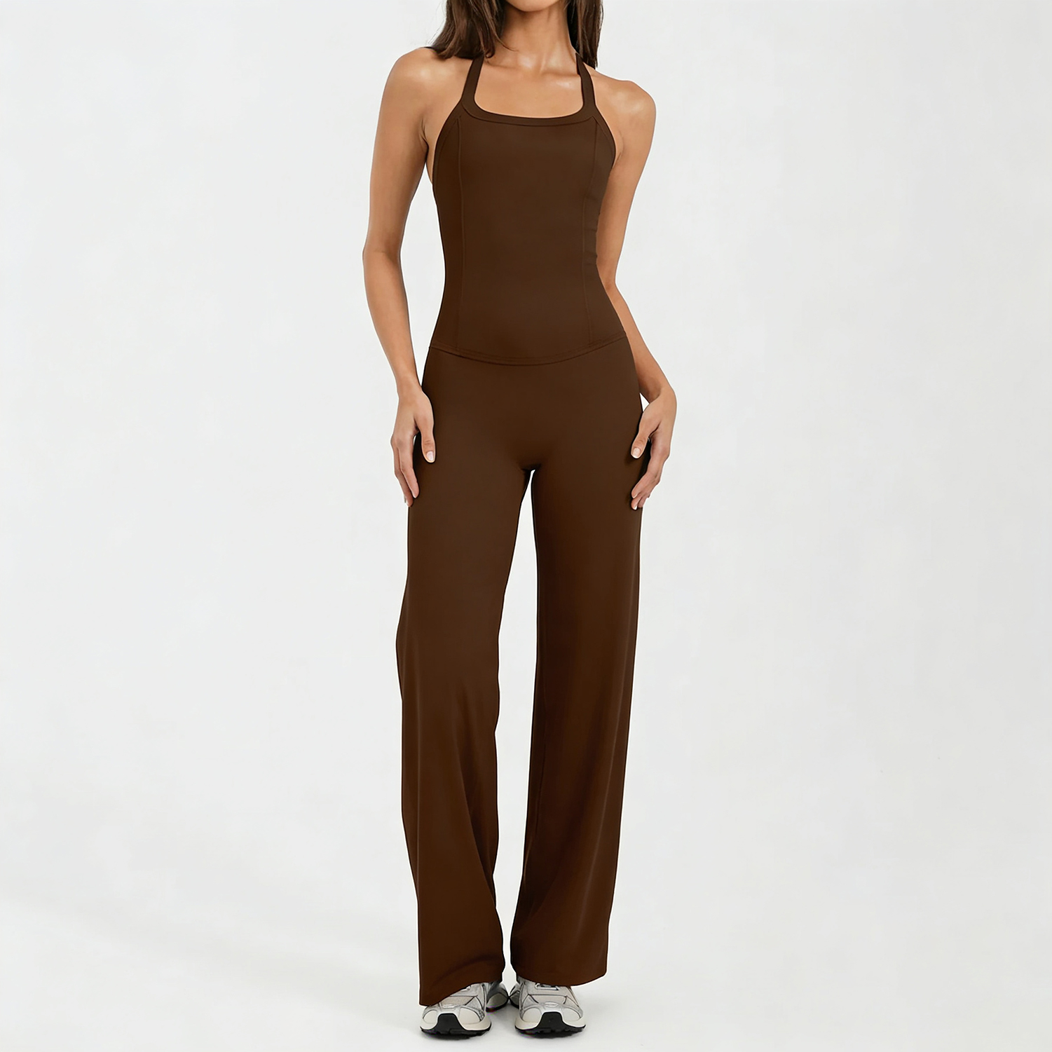 Halter Yoga Vest Shockproof GY - Pilates In Yoga Pants recensie en prijs