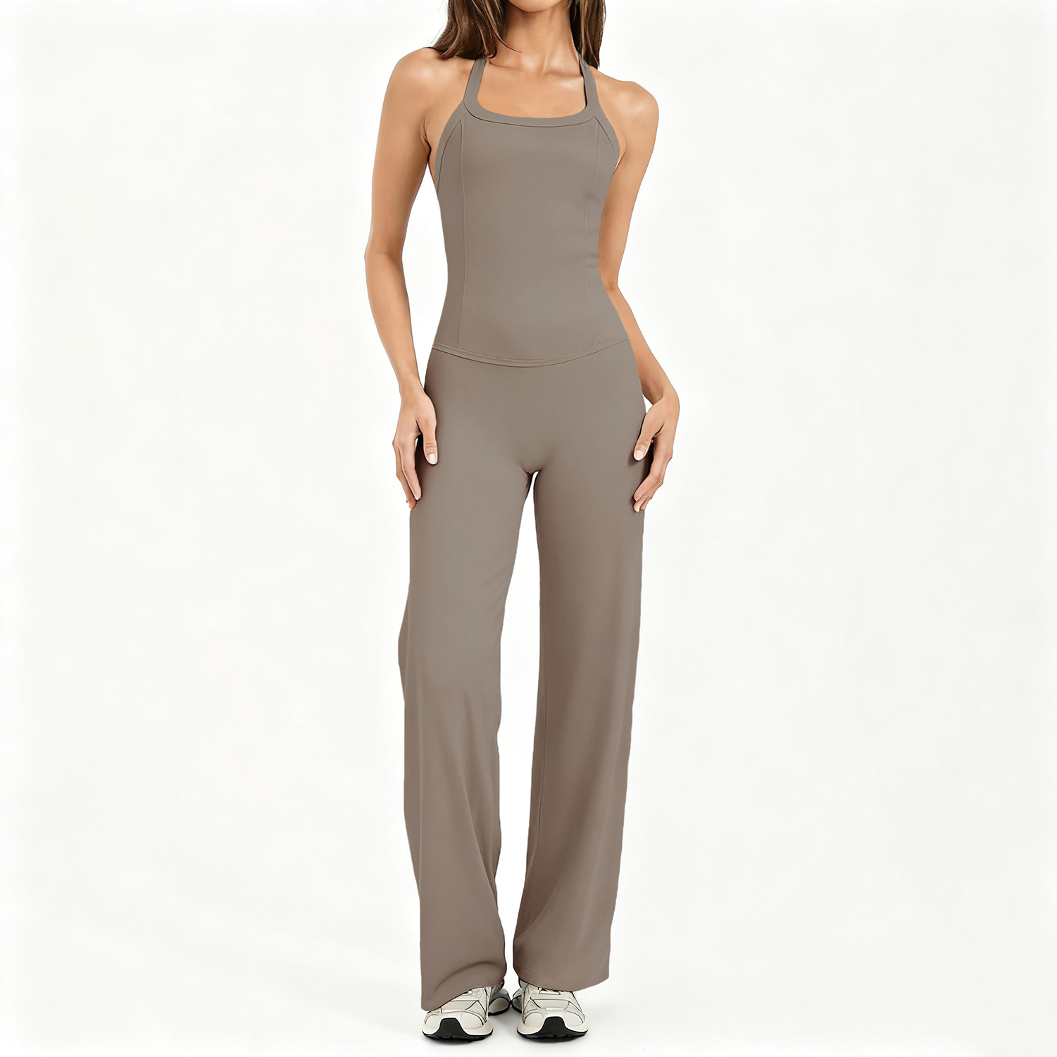 Halter Yoga Vest Shockproof GY - Pilates In Yoga Pants recensie en prijs