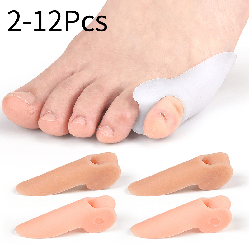2/4/6/8/10/12Pcs Gel Pinky Bun - Toe Separator Silicon recensie en prijs