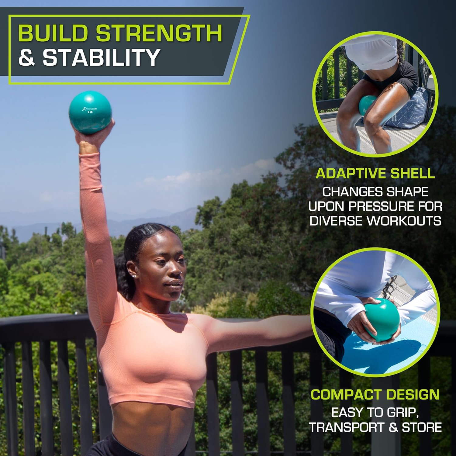 Weighted Toning Exercise Balls - Pilates Yoga Ball Exercises recensie en prijs